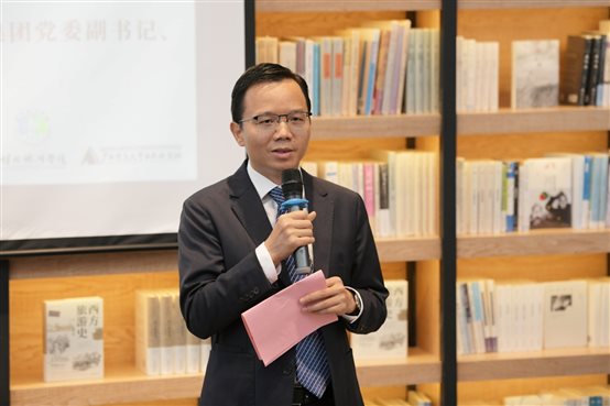 广西师范大学出版社集团党委副书记、总编辑汤文辉致辞 李显杨 摄.JPG