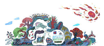 太阳和阴凉儿图1