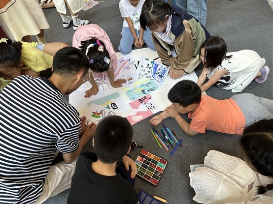 画一张巨型画作