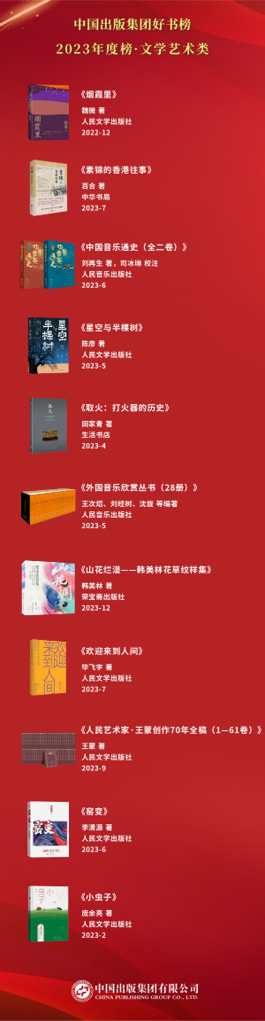 2023年度榜·文学艺术